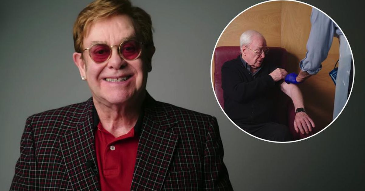 British humor: Elton John and Michael Kane promote vaccination |  entertainment