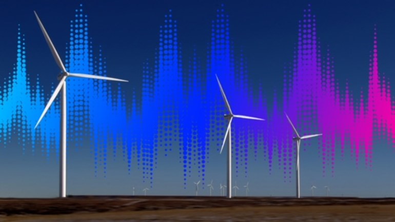 Windmolens en laagfrequent geluid (Rechten: RTV Noord/Sander Schieving)