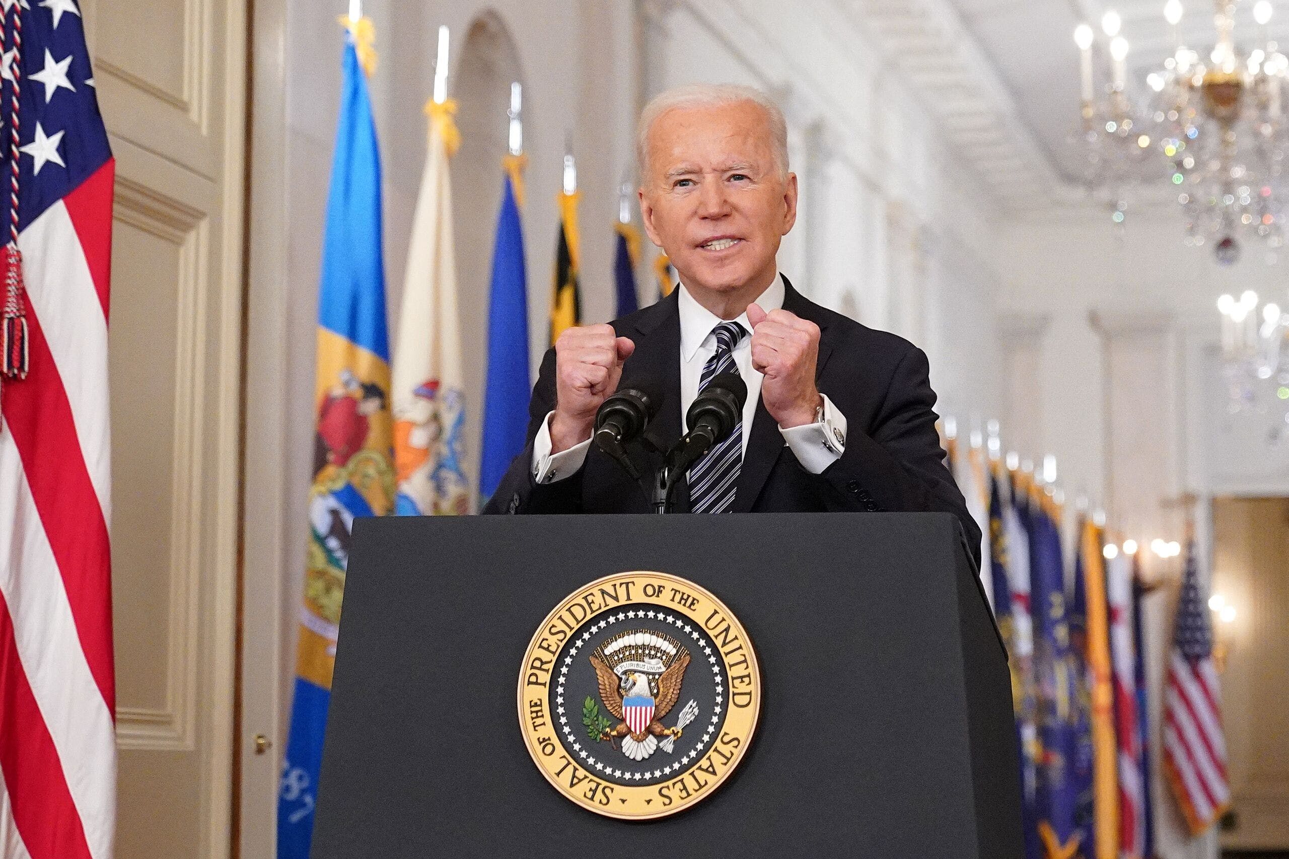 Biden: Vaccinate everyone on May 1st