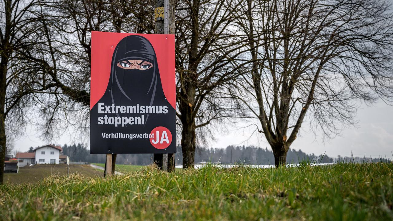 The majority of Swiss would vote in favor of banning the burqa in a referendum  Currently