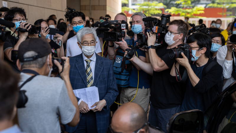 Hong Kong court convicts prominent members of the opposition
