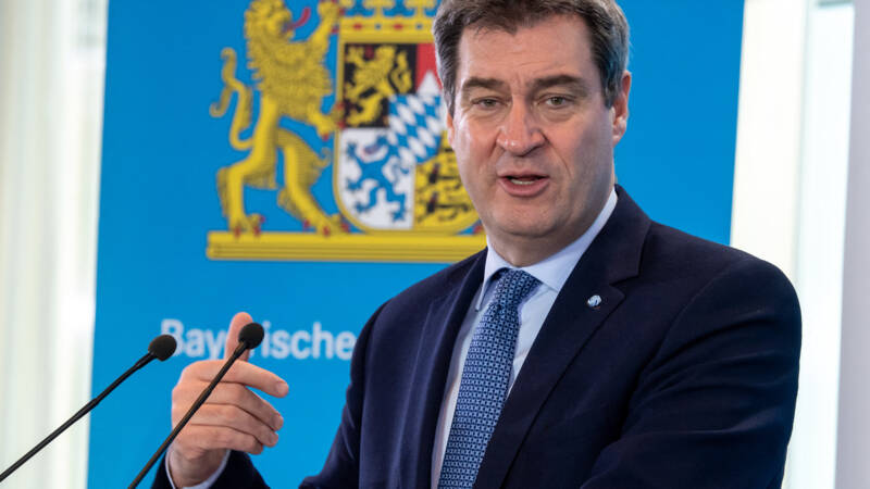 The Bavarian prime minister and leader of the Christian Social Union, Söder, also wants to succeed Merkel