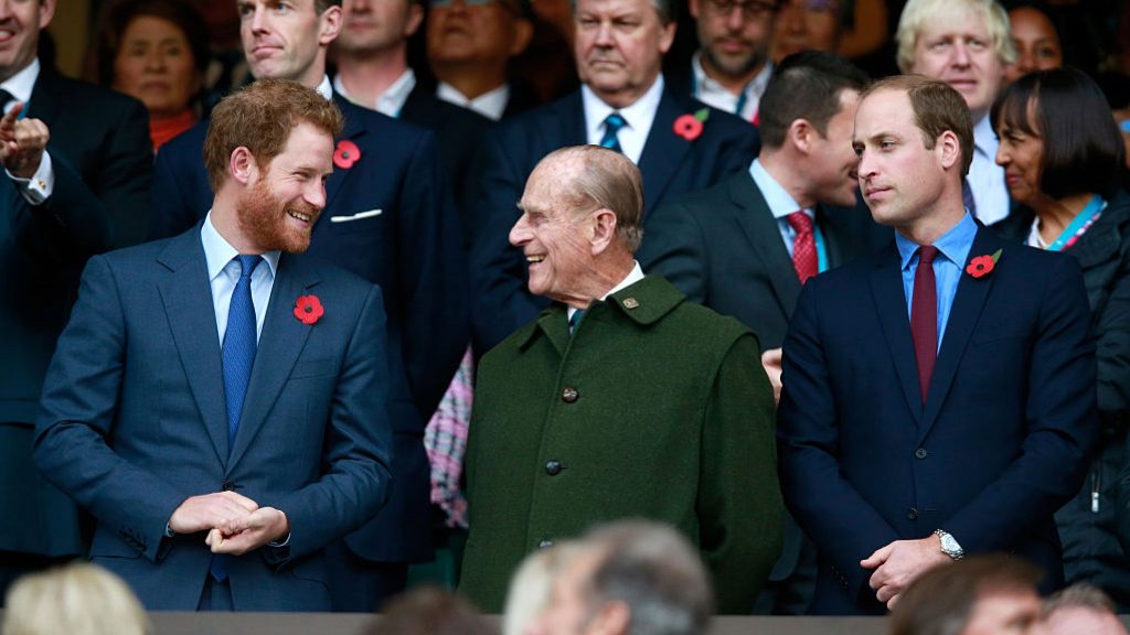 William and Harry honor Philip's `` bewitching and funny '' grandfather