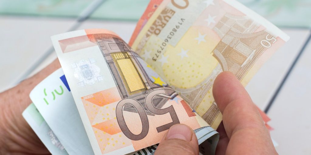 Valuta: euro kiest zijwaarts patroon