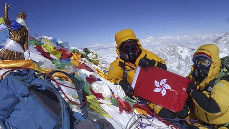 Good weather on Mount Everest and the records are raining