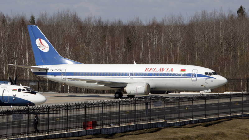 The European Union bans Belarusian aircraft from airspace and airports