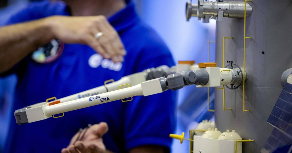 Dutch robot arm arrives at the International Space Station (ISS) after a week-long journey |  Sciences