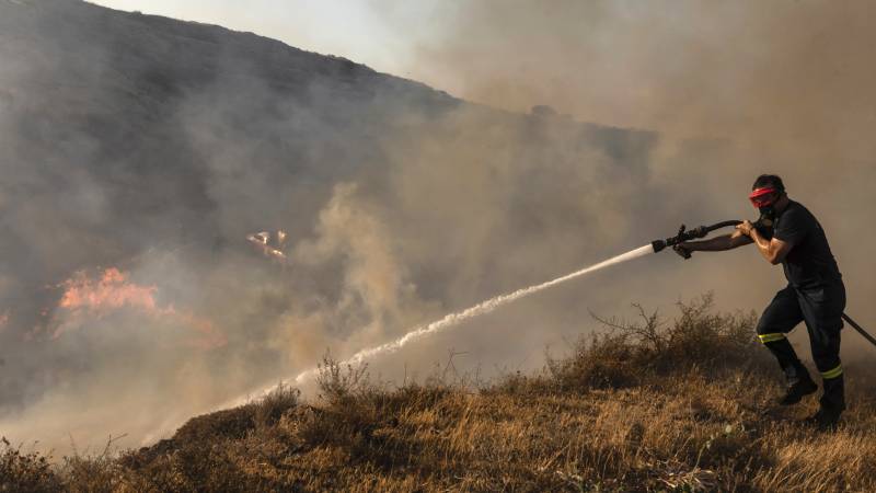Forest fires in Cyprus: ‘We fear the winds will change tonight’