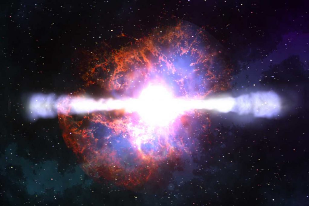 It turns out that the mysterious star witnessed a huge explosion in space