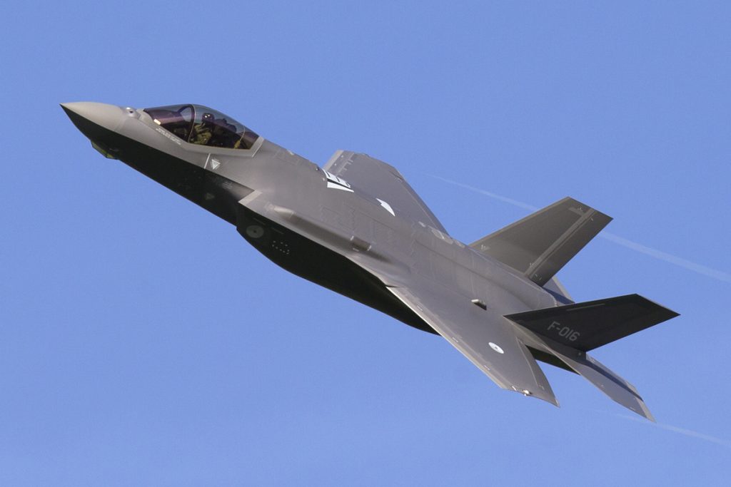 Leever F-35s to the United States for the first time
