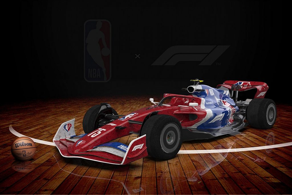 F1 begins cooperation with the NBA Basketball League
