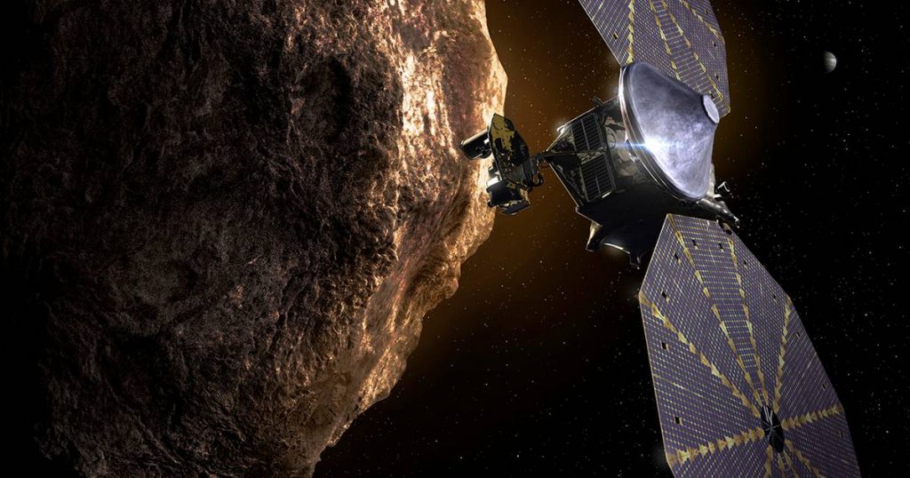 Space probe Lucy embarks on a years-long journey to the rocks near Jupiter |  Science