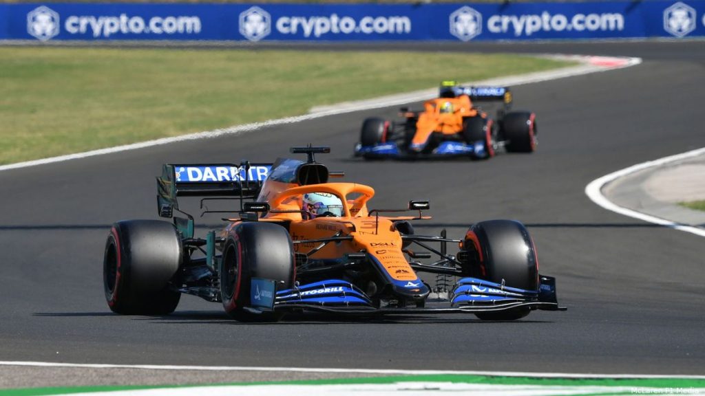 The McLaren duo were alarmed to see Ferrari's strong momentum in the United States
