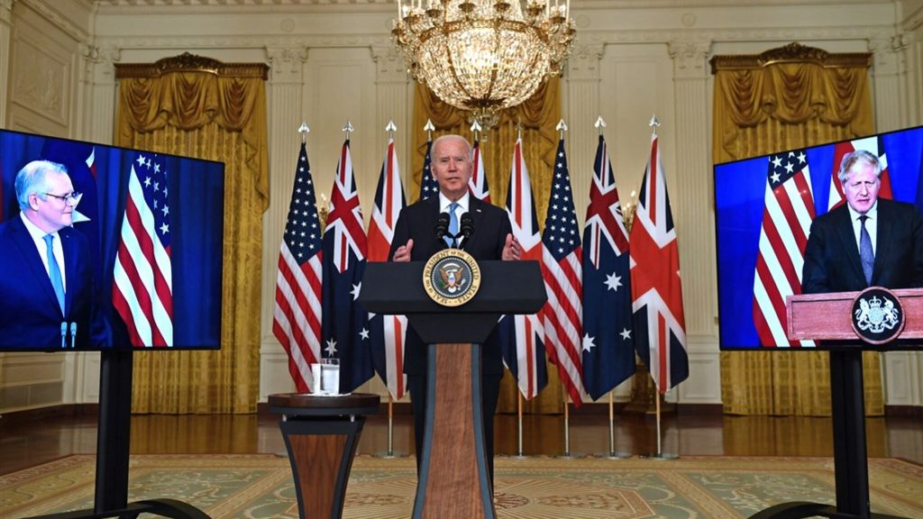 The security agreement of the United States, Australia and the United Kingdom has drawn criticism from China