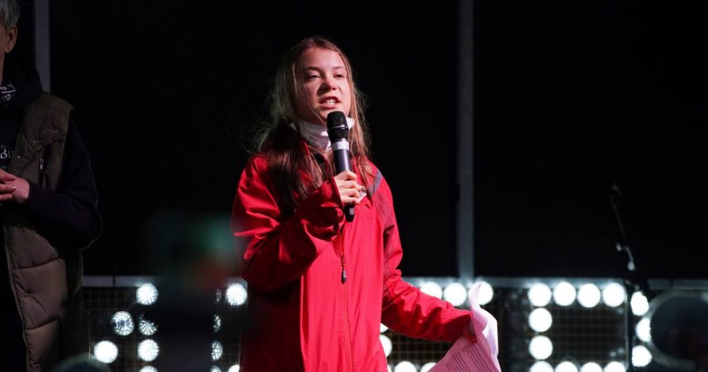 Climate activist Greta Thunberg calls the Glasgow climate summit a failure |  climate