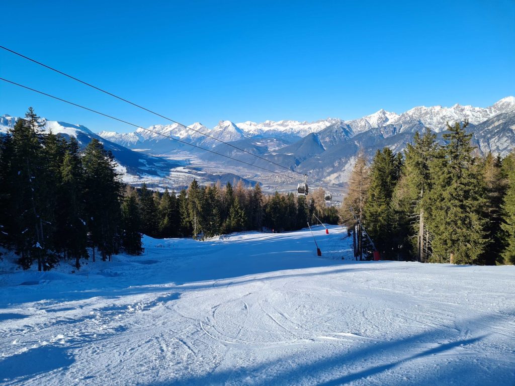 Alps - high pressure at its end, Weihnachtstauwetter forward