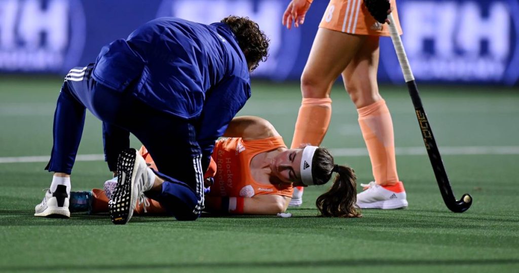 De Guede suffers a knee injury in the win over Belgium |  other sports