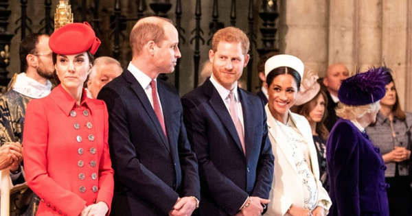Embarrassing encounter of Kate, William, Harry and Meghan