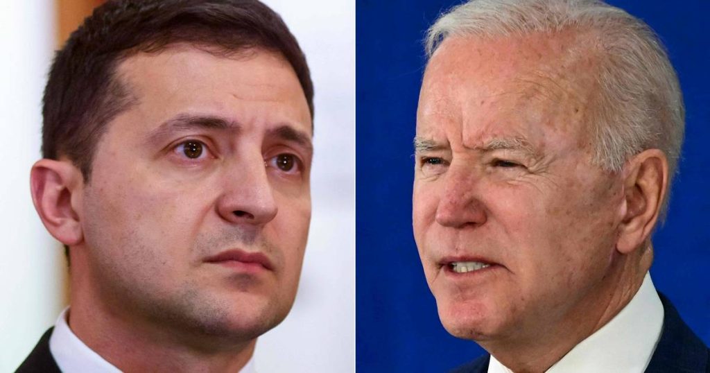 Biden calls on the Ukrainian president today to resolve the crisis with Russia |  abroad