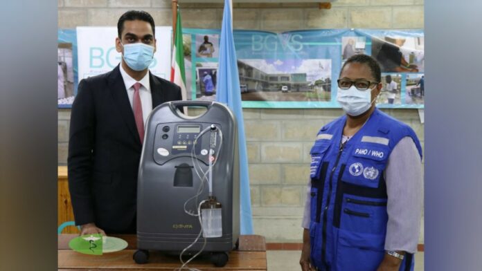 PAHO donates oxygen concentrators to public health