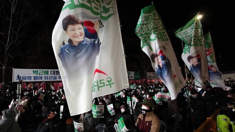 South Korean ex-president Park Geun-hye released after pardon