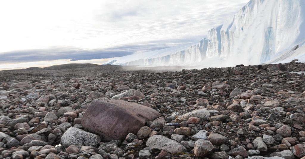 The crater under the Greenland ice sheet is much older than thought: 58 million years