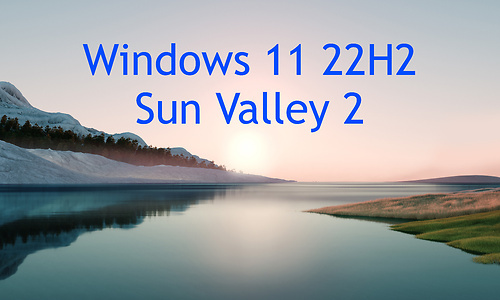 Windows 11 22H2 will put the final visual touches