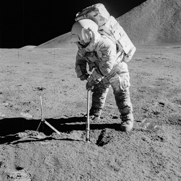 Moon dust collected by Neil Armstrong is up for auction.  Expected revenue is around €1 million