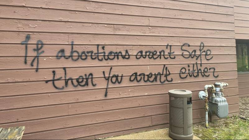 Fire in the office of the anti-abortion organization in the United States