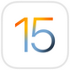 Apple iOS 15 logo (79 pixels)