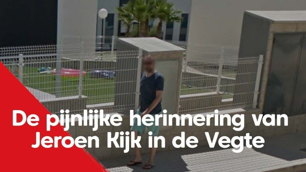 Jeroen was captured in one of Street View's saddest moments