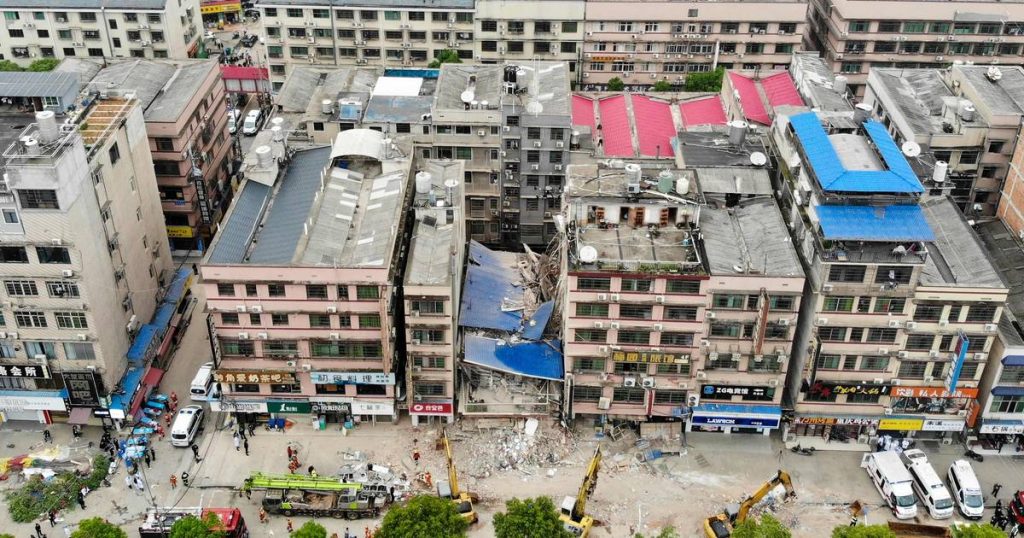 Two arrested 50 hours after Chinese building collapsed under rubble, nine arrested |  abroad