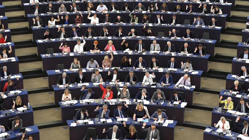 Boo during a heated vote on the climate package in the European Parliament