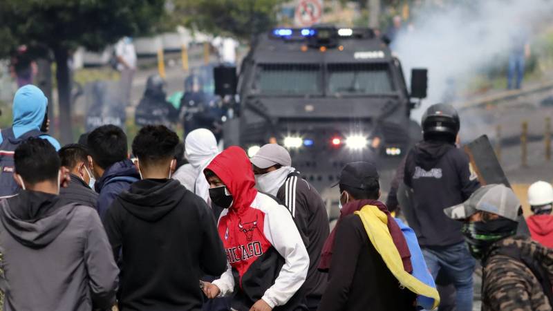 Protests in Ecuador are increasingly violent