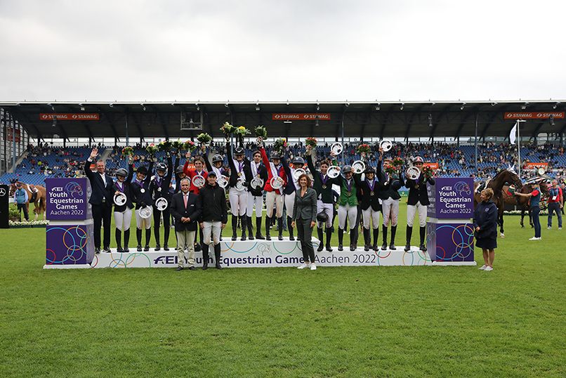 North America has won a flurry of youth equestrian events