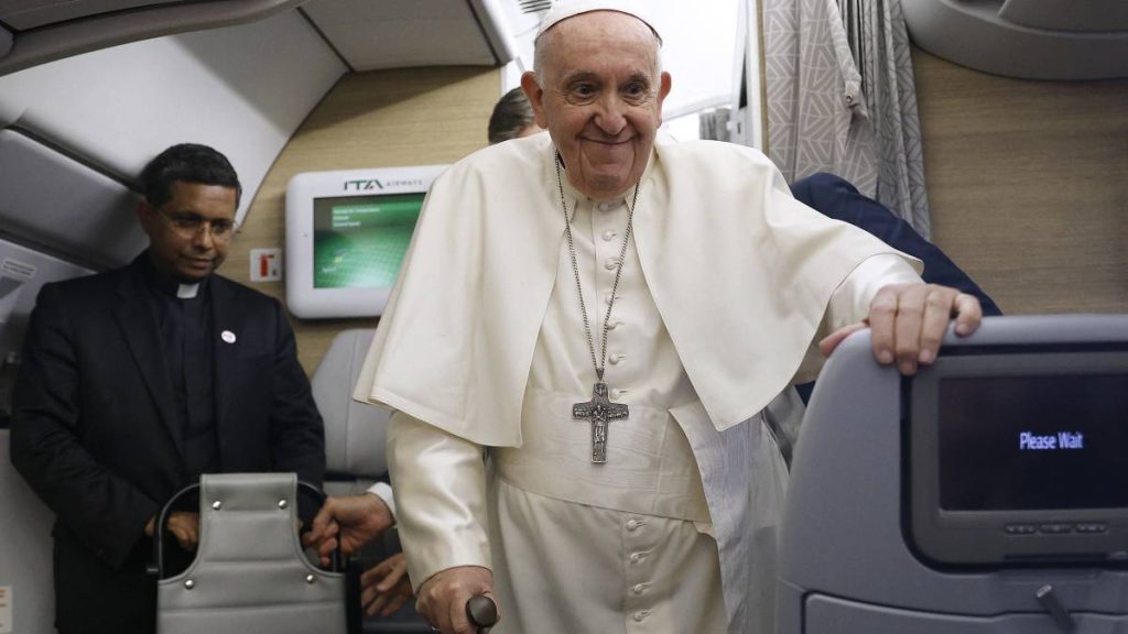 Pope Francis slows down due to age and knee problems