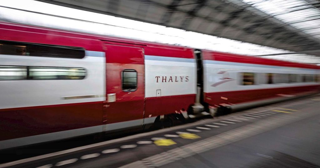 Another 350 passengers stuck on the Thalys train, significant train delays |  Abroad