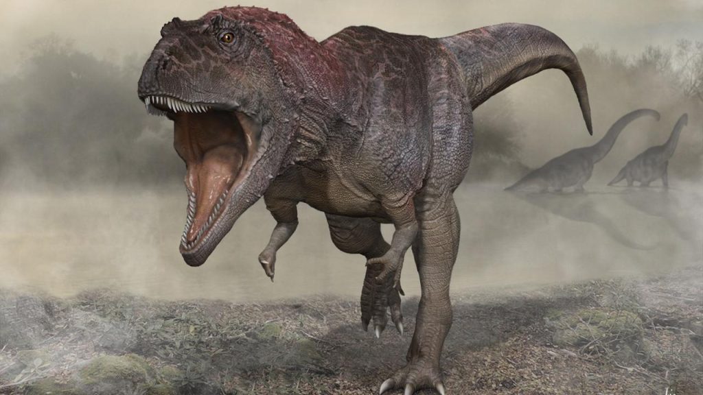 Discover a new carnivorous dinosaur with short arms like T. rex |  Sciences