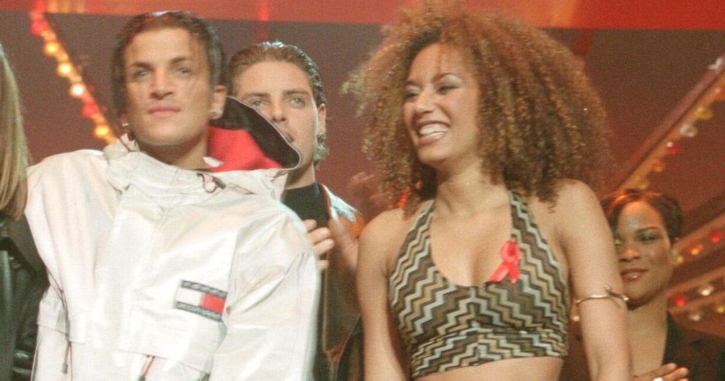 Mel B attacks ex Peter Andre with a private call |  gossip