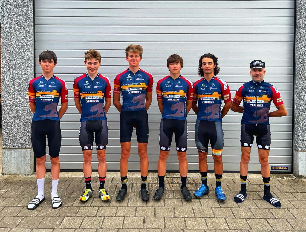 Seven young Americans race in Meulebeek bear jersey: 'The competitors are much stronger here'