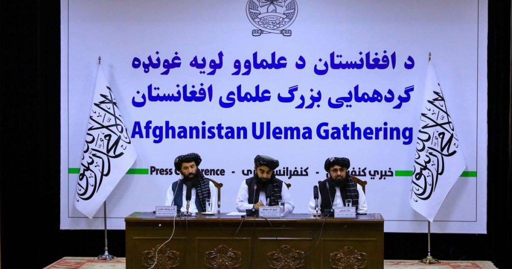 The Taliban demands international recognition of the government.. Its leader appeared in public for the first time |  Abroad