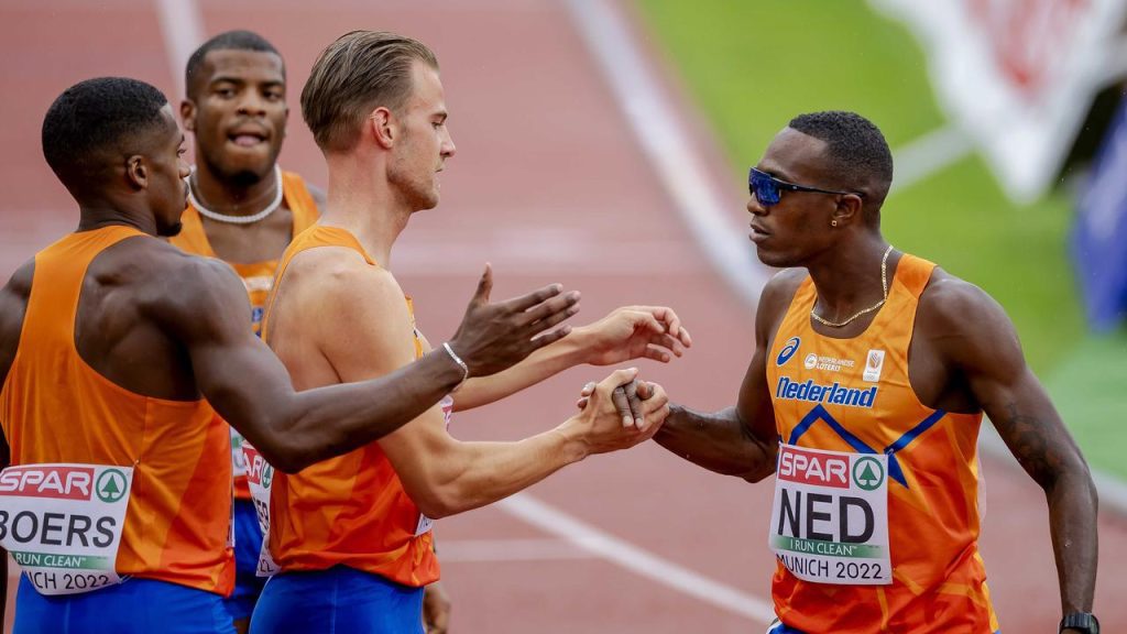 Relay teams with the best season for the European Championship final in the four 400 meters |  Currently