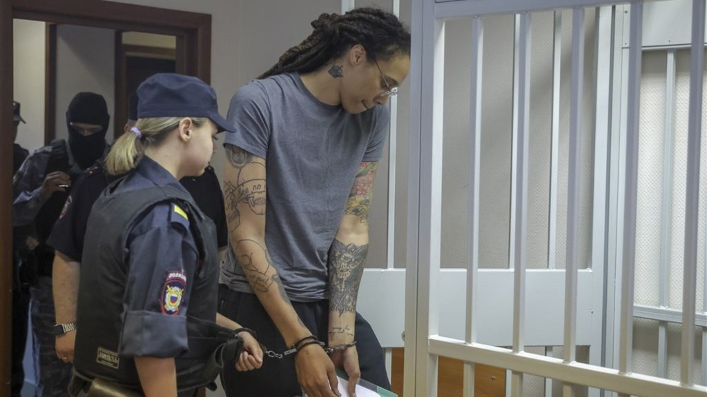 Basketball player Britney Greiner jailed for 9 years for cannabis oil in Russia