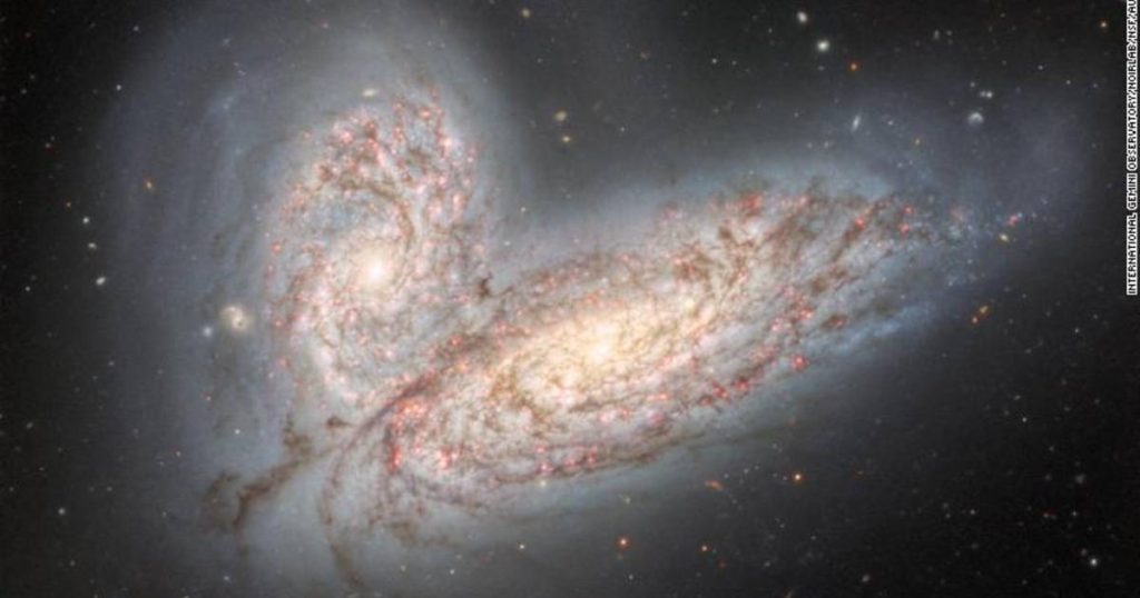 New image of colliding galaxies predicts fate of our own Milky Way |  Sciences