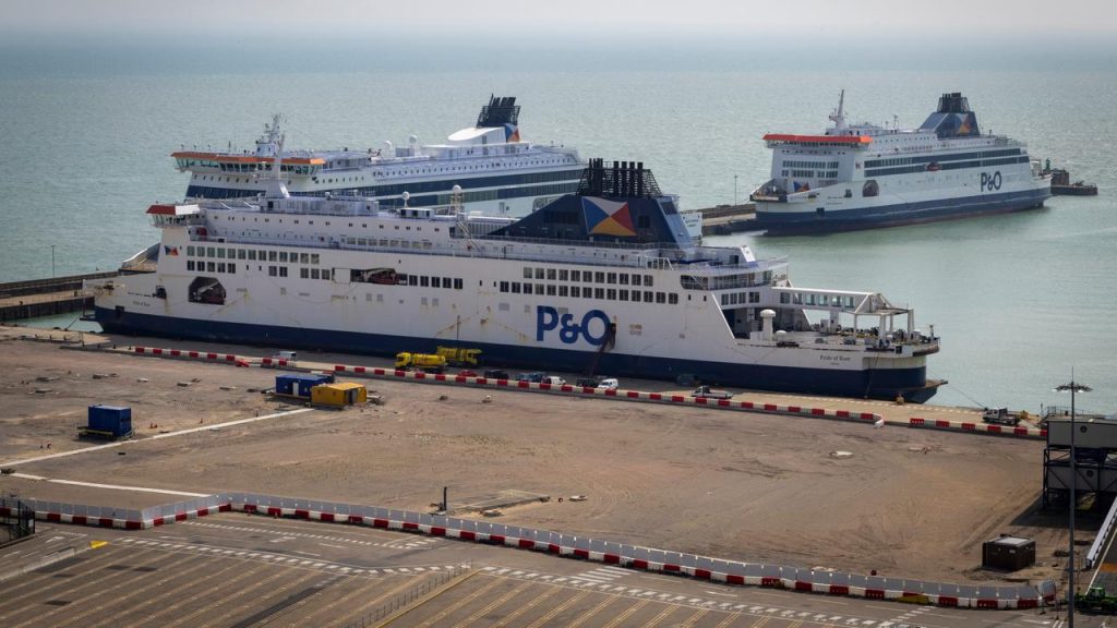 P&O Ferries will not be sued for sudden layoffs of hundreds of employees |  Currently
