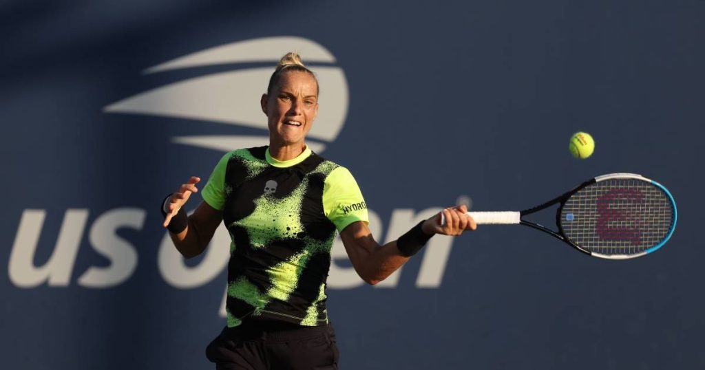 The Russian tennis star is ready again after the first round of the US Open |  sports