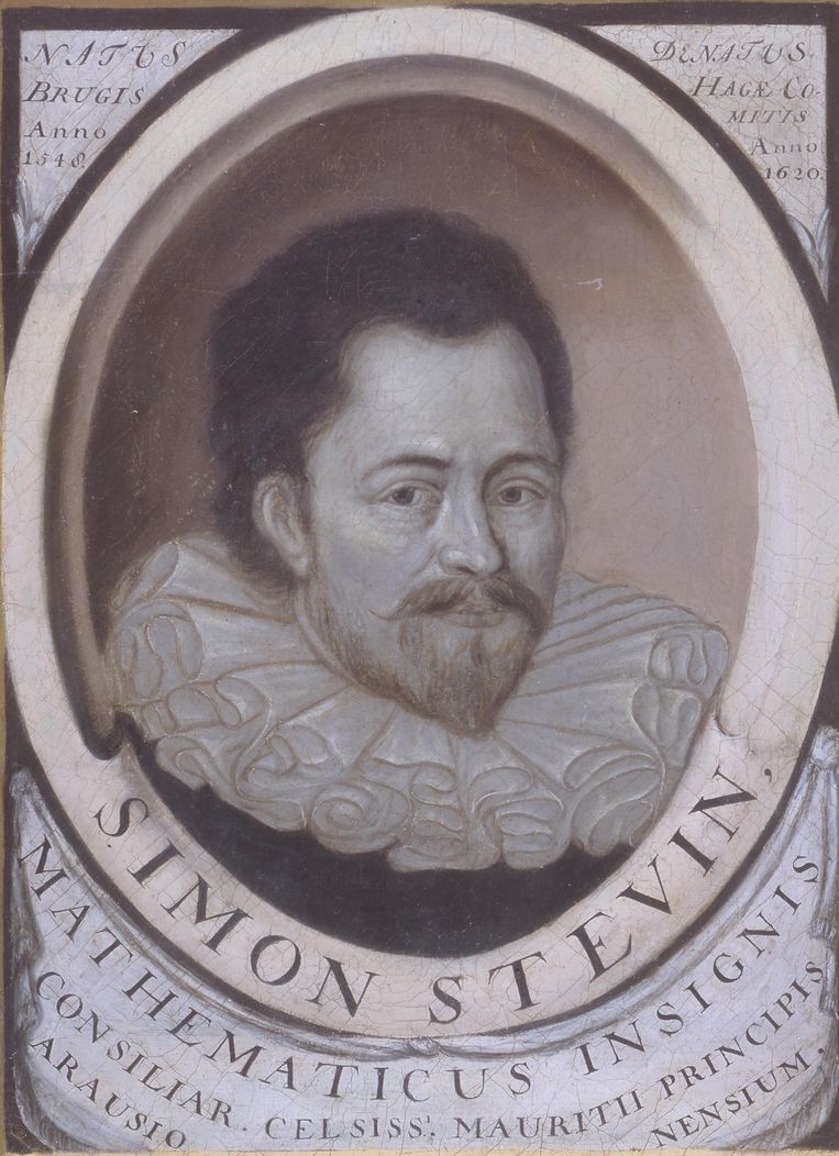 Simon Stephen, on a panel from the seventeenth century Leiden University Picture Collection