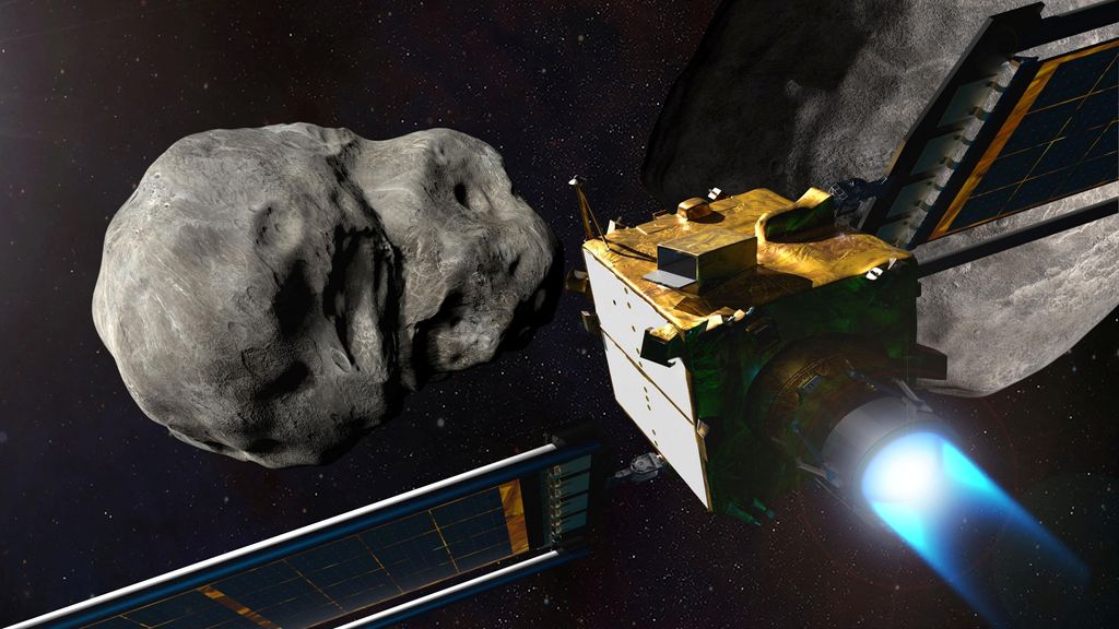 NASA probe hits a space rock