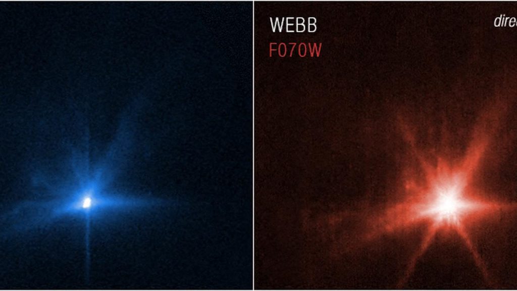 New images show an asteroid collision "was bigger than expected" |  Sciences