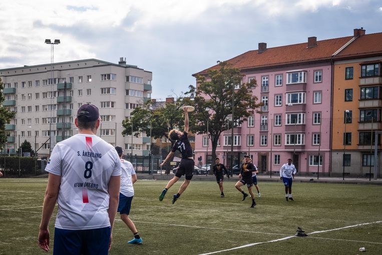 During an Ultimate Frisbee match, there is no referee, and this works well